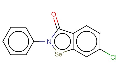 1,2-BENZISOSELENAZOL-3(2H)-ONE, 6-CHLORO-2-PHENYL-